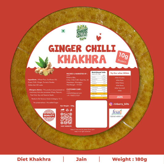 Ginger Chilli Diet Khakhra
