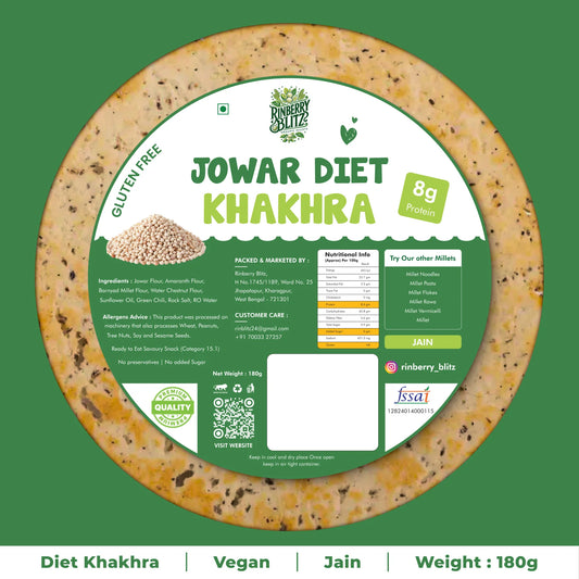 Jowar Diet Khakhra – Gluten Free