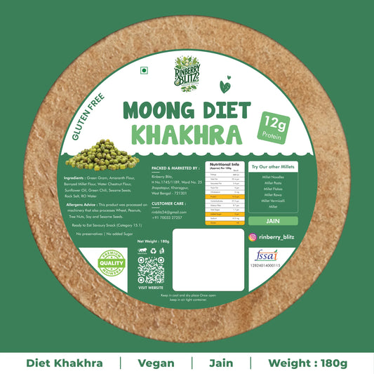 Moong Diet Khakhra – Gluten Free